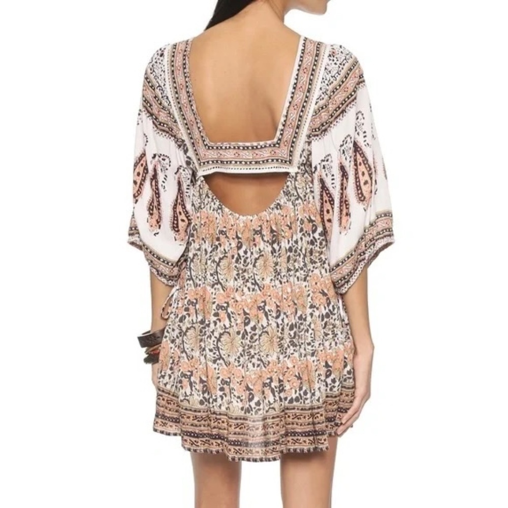 Free People Midsummer Dream Boho Mini Dress XS - Picture 3 of 7